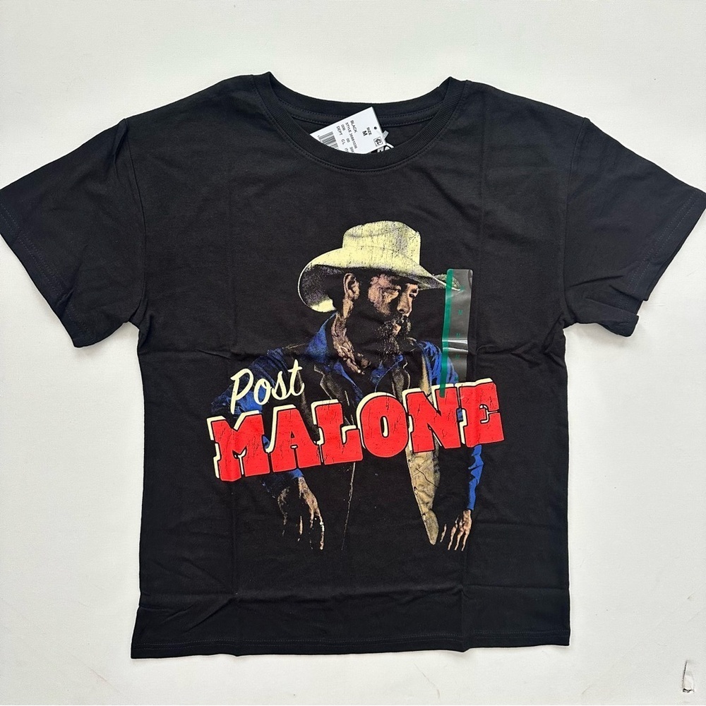 Post Malone Short Sleeve Graphic T-Shirt Size M Women